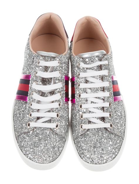 gucci glitter shoes on feet|colorful gucci shoes.